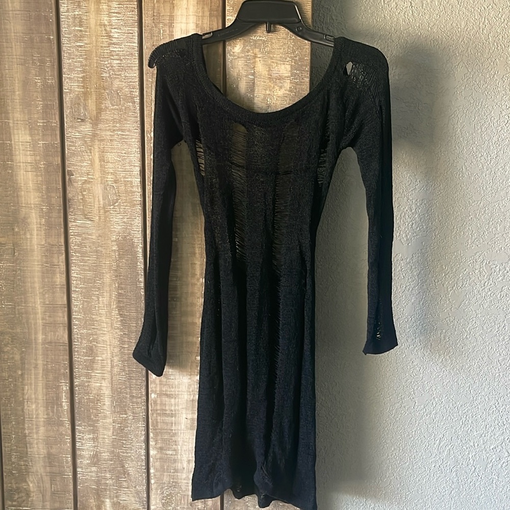 Fashion nova. Never worn black mini